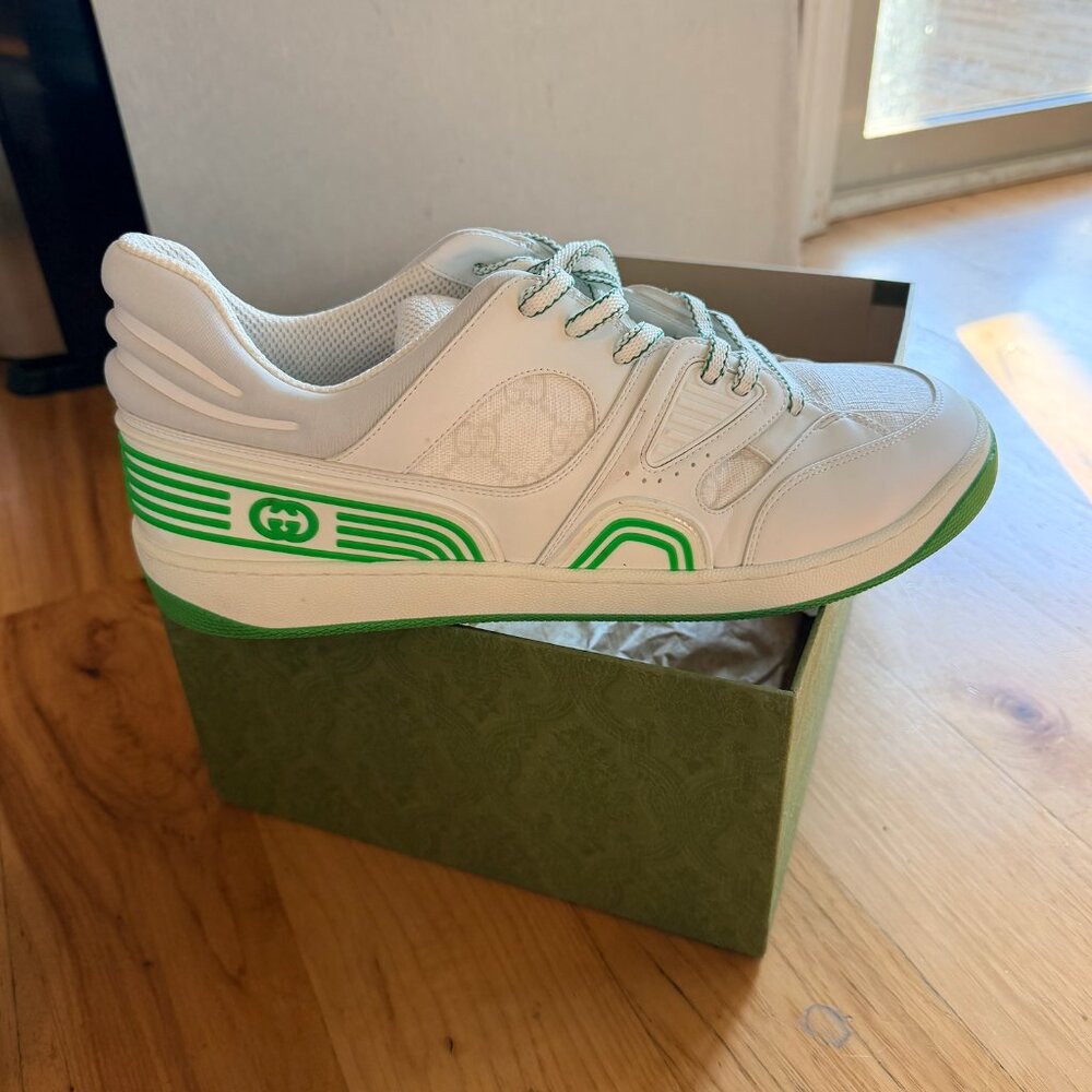 GUCCI Demetra GG Supreme Basket Low Top Sneakers